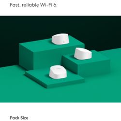 $150 eero 6 (3-pack) 1 Router  + 2 Extenders