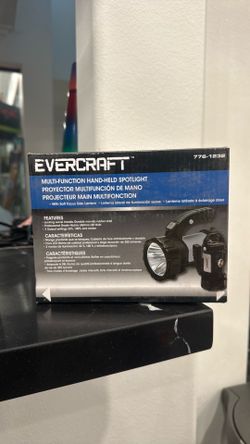 Evercract multi function hand held spotlight 86 lumens 35hours