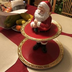 Dept 56 Santa clause Cookie Server