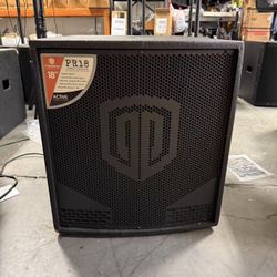 Bluetooth PRORECK PR18 18 inch 2000W P.M.P.O Active Powered PA DJ Subwoofer Cabinet