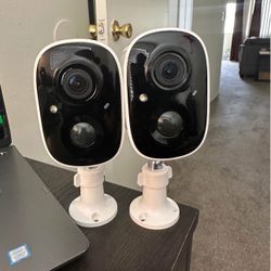 2 Motion Detection Cameras