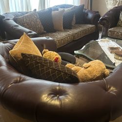 Living Room Plus Two Coffee Tables For Sale 