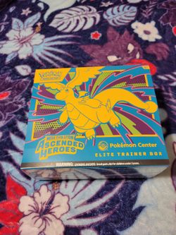 Pokémon Center Mega Evolution Ascended Heroes Elite Trainer Box