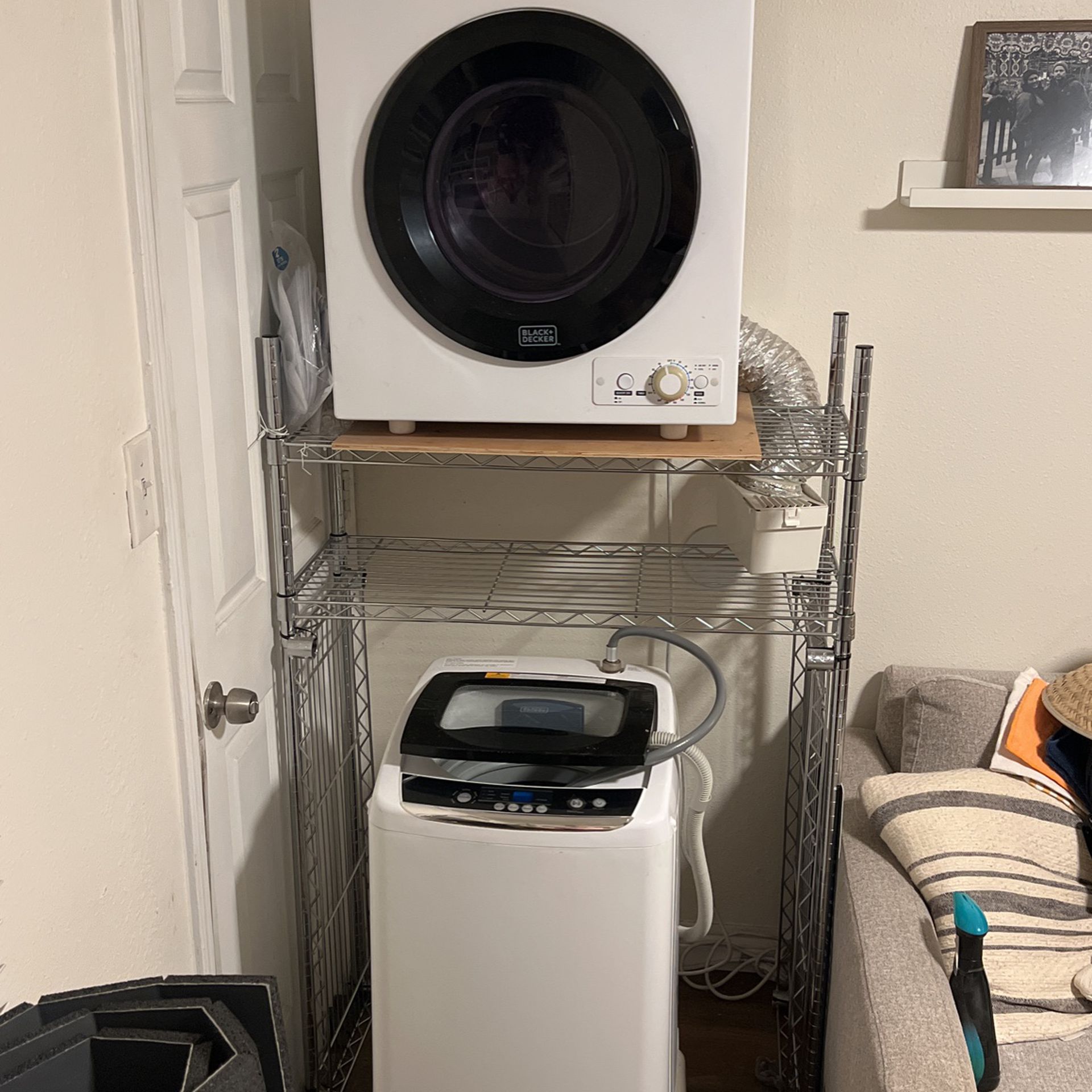 Portable washer and spin dryer. PERFECT FOR SMALL SPACES!! for Sale in  Hayward, CA - OfferUp