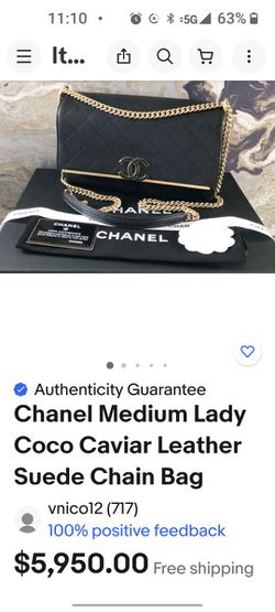 Vintage chanel Bag Guaranteed Authentic Used for Sale in Los Angeles, CA -  OfferUp