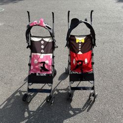 Minnie And Mickey Stroller