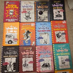Brand new Brand New Diary of a Wimpy Kid Books – 12 Book Collection
Selling 12 brand-new Diary of a Wimpy Kid books by Jeff Kinney. Perfect for kids,