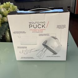5 speed mixer, 250 Watts (Wolfgang Puck)