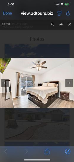 Queen bed set