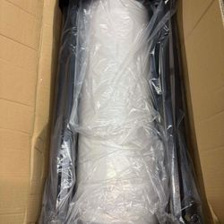 SunsGrove Twin Folding Bed with Mattress, 75" x 38" Foldable Guest Bed, Portable Rollaway Bed with 5" Memory Foam Mattress