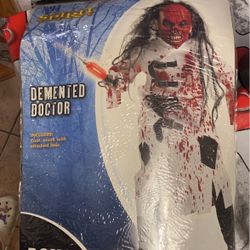 Demented doctor Costume Boys 10/12