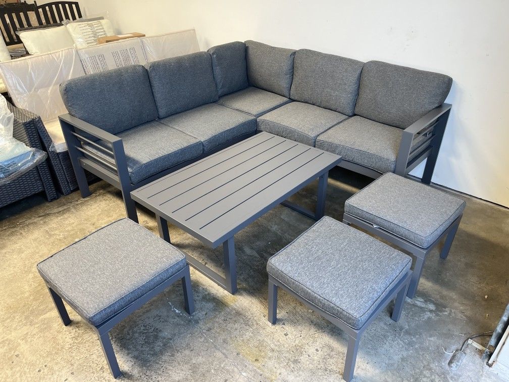 Aluminum Patio Furniture Set