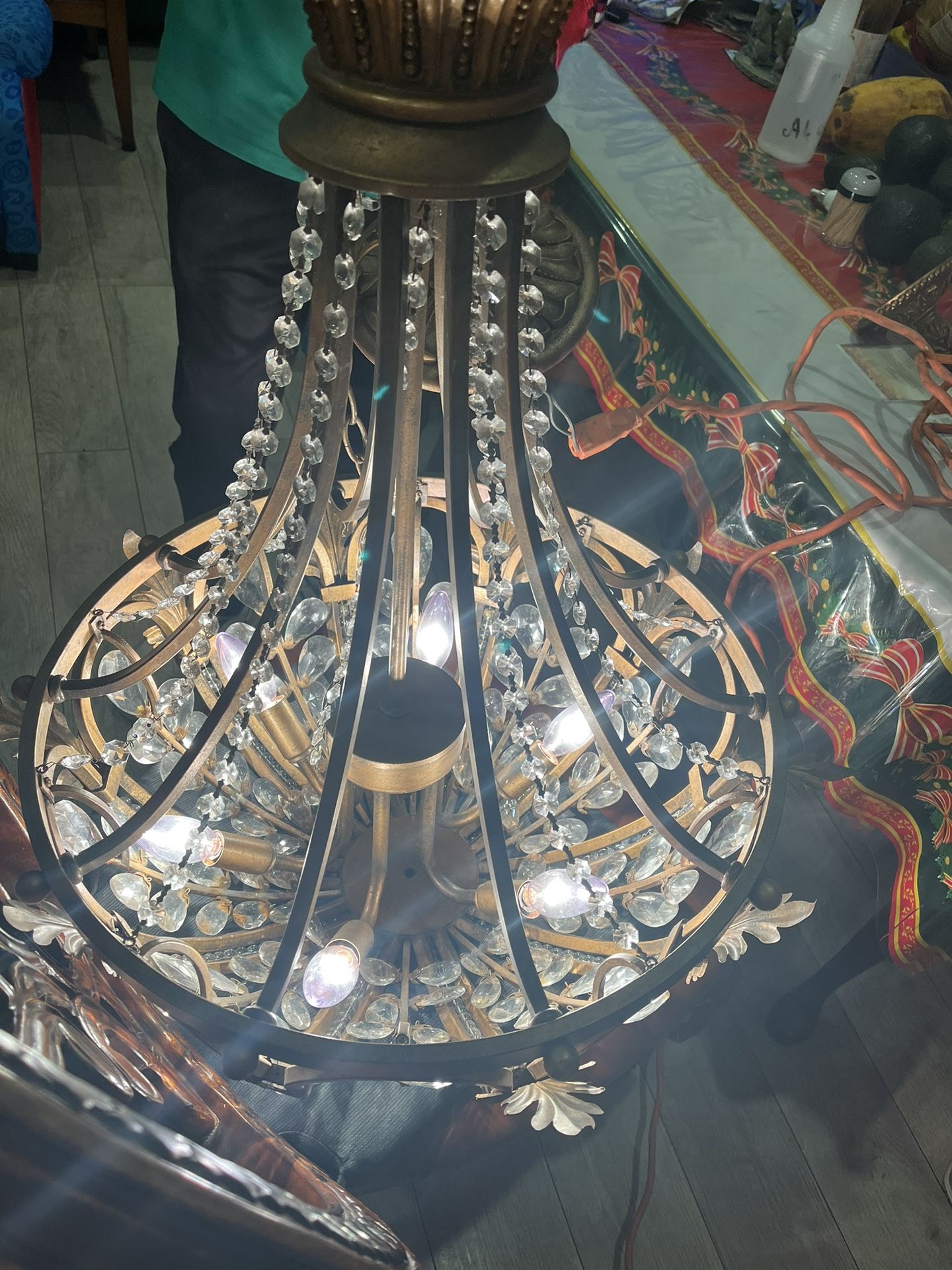 Beautiful Metal Chandelier