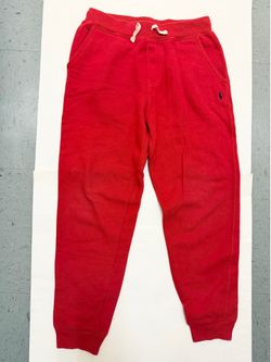 Polo Ralph Lauren Red Boys Sweatpants Boys Size M (10-12)