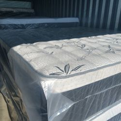 Eking Or Caliking Mattress Only 14" inch High Bamboo Pillow Top Orthopedic 