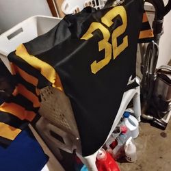 1949 Chicago Hornets Official Michelle And Ness Long Sleep Double Stitched Throw Back Size 54 Jersey 