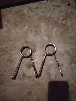 Weight bar clamps