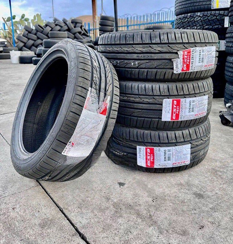 215/45/17 Kumho New Set of Tires !!!