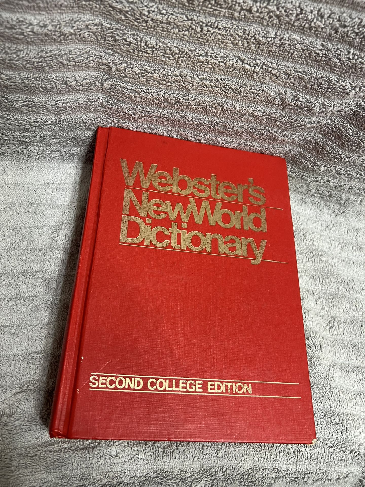 Webster NewWorld Dictionary