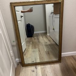 Antique Gold mirror 