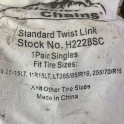 Snow tire Chains