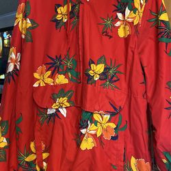 Obey Florar Windbreaker Size Lrg 