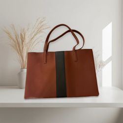 Vince Camuto Vegan Leather “Luck Tote” New Without Tags