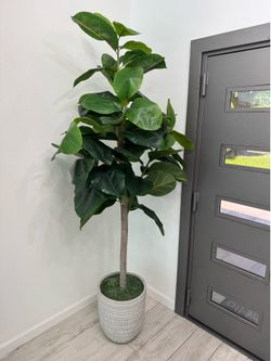 Tall Artificial Floor Tree 82 inches