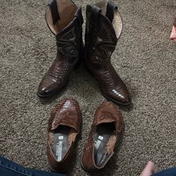 Boots And Mexican Sandals Boats Y  Huaraches