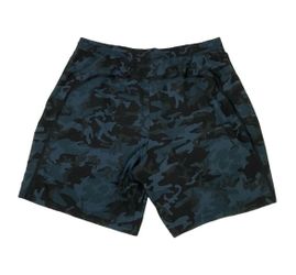 Lululemon Pace Breaker Shorts 2XL XXL Blue Camo 9” Inseam Unlined Gym Running