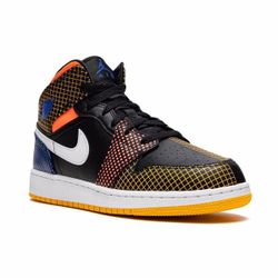 Jordan 1 Mid  Multi-Color Kids

