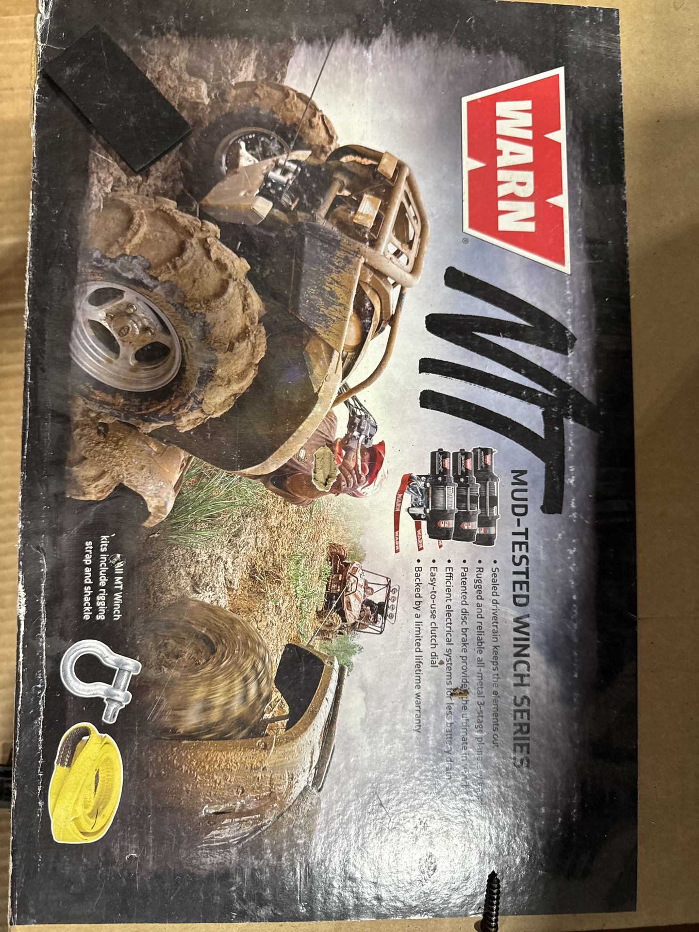 Warn 2500MT Winch - New In Box