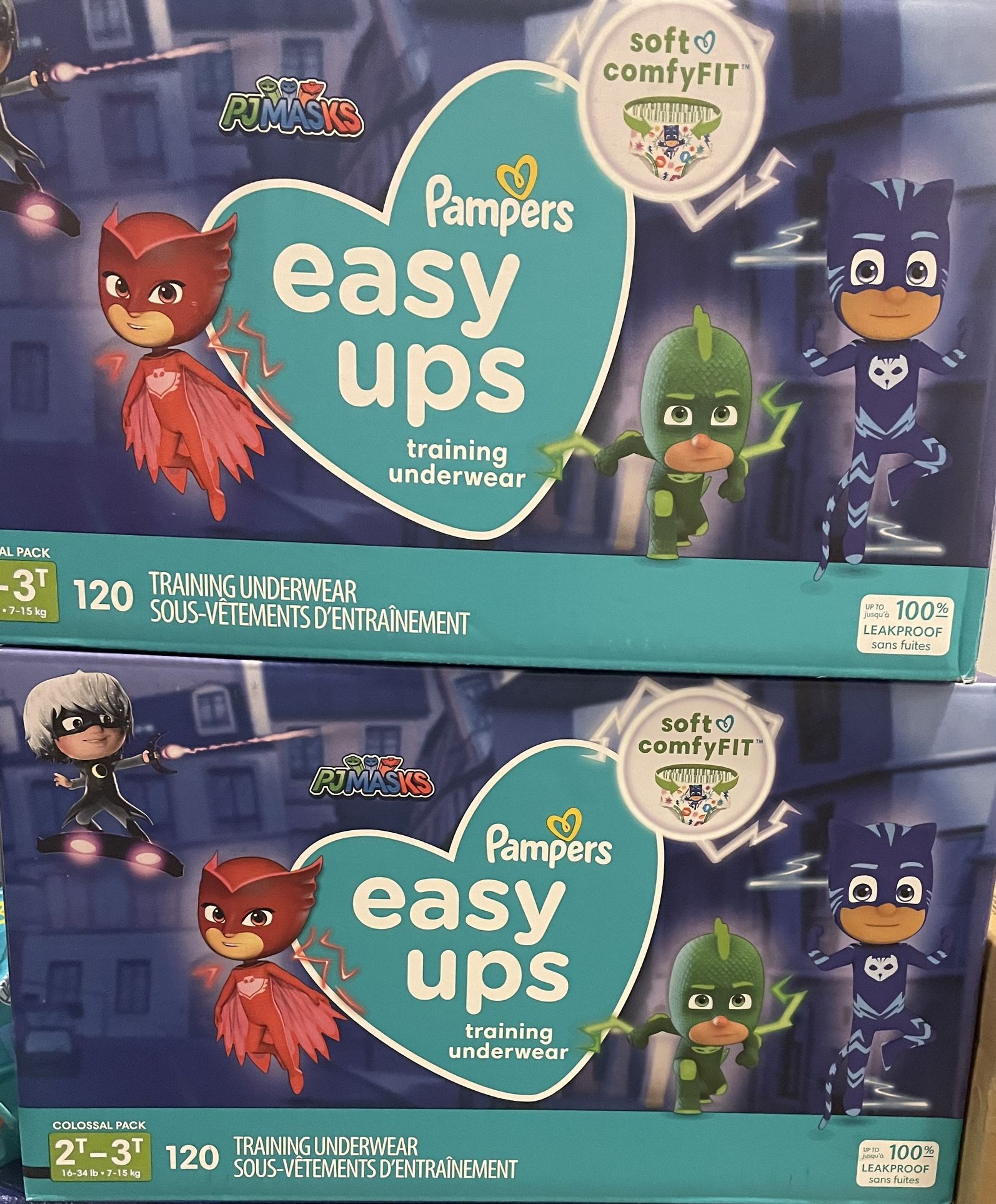 Pamper Easy Ups Size 2T-3T