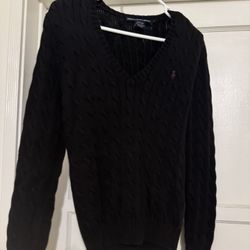 Ralph Lauren Sports Pullover Sweater Y2K Size L Cotton