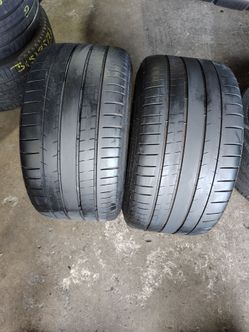 305/35ZR19 MICHELIN PILOT SPORT 4S PAIR OF TIRES