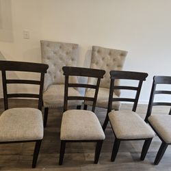 Ashelys Dinning Room Chairs Set Of 6