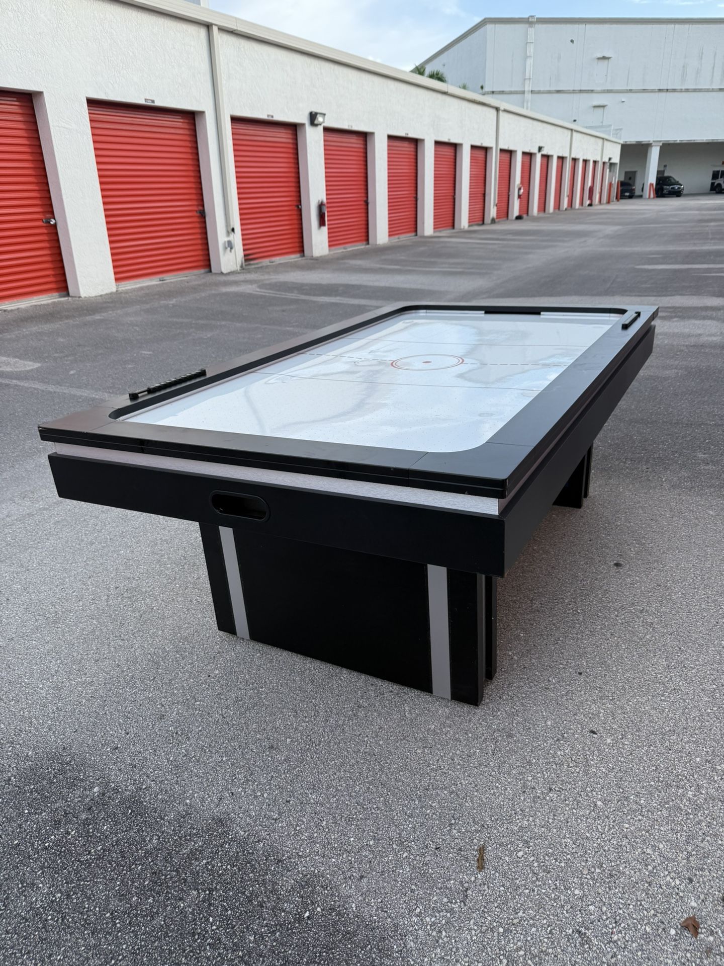 Air Hockey Table Black Modern