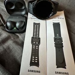 Like New Samsung Galaxy Watch 6 And Samsung Earbuds Pro