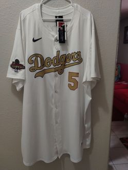 Nike LA Dodgers #5 World Series Champions Jersey