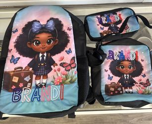 Book bag Embroidered 