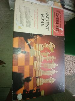 Ancient Rome chess set
