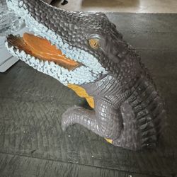 Statue Toy Crocodile Table Top Decoration