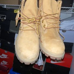 Wheat Timberland Boots Size 5.5 Mens 