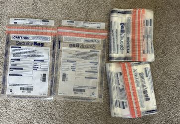 50-Security Bank Deposit Bags