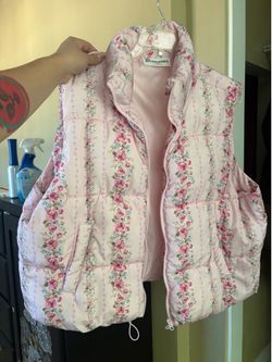 Floral Jacket Vest