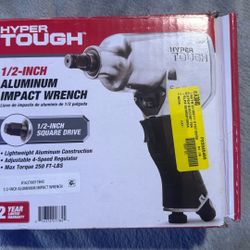 Hyper Tough 1:2 Inch Aluminum Impact Wrench 