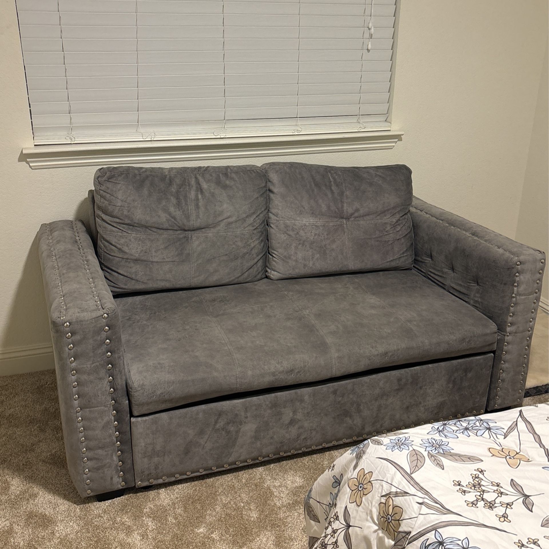 Gray Modular L Shaped Couch