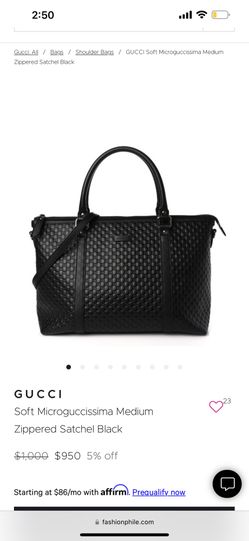 Gucci Soft Microguccissima Bag + Matching Wallet