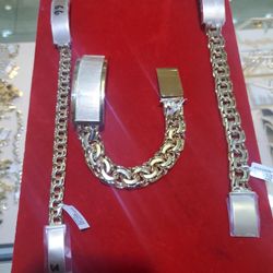 10k Gold Chino Bracelet 