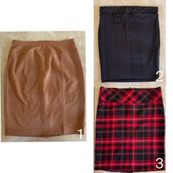 3 Skirts (all Large)